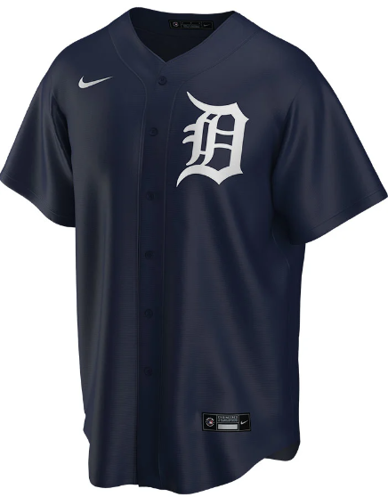 Detroit Tigers Replica Blue Jersey