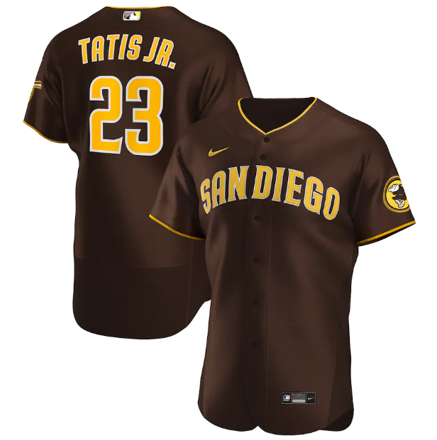 San Diego Padres Marrom Authentic Jersey