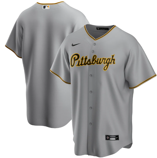 Pittsburgh Pirates Replica Gray Jersey