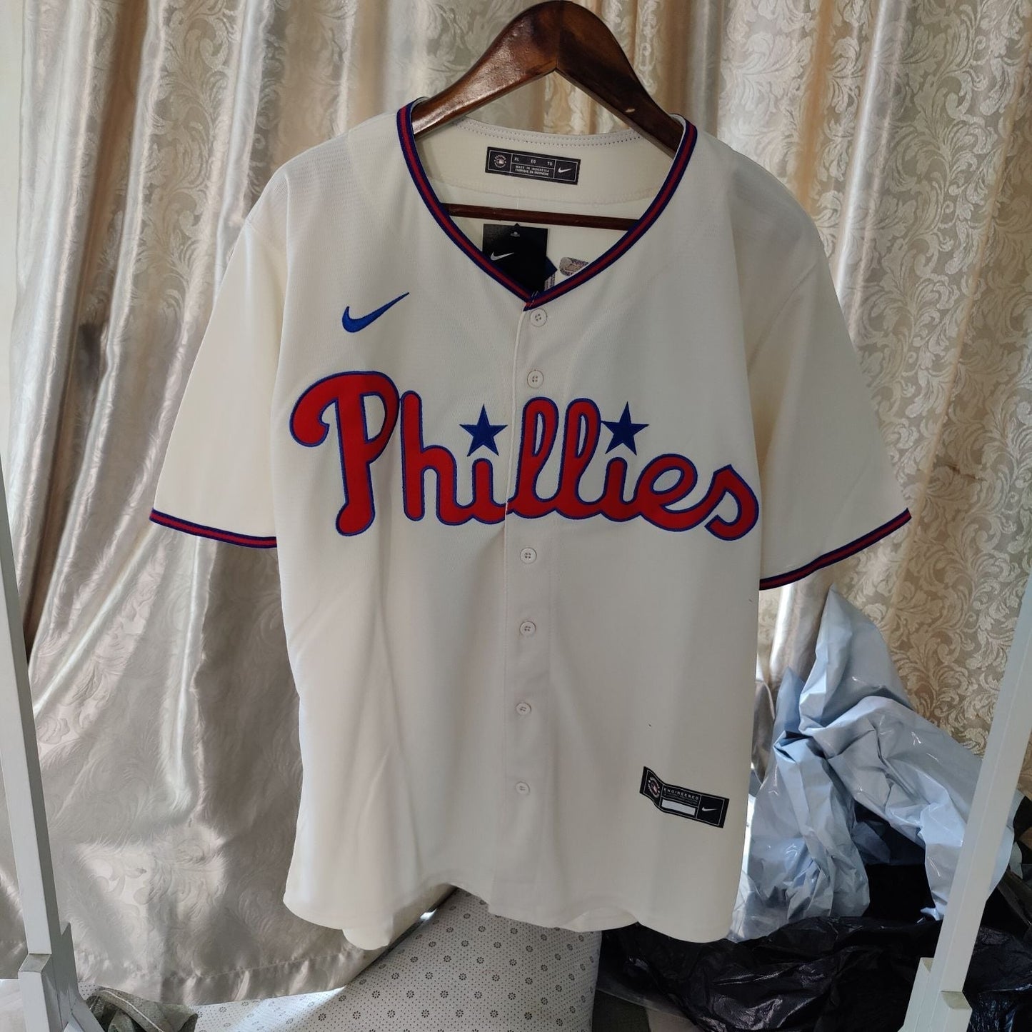 Philadelphia Phillies Replica Cream Jersey