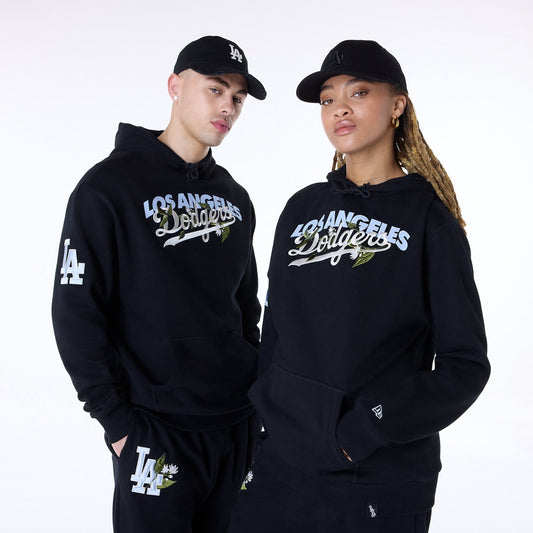 New Era - MLB Floral Graphic Hoodie - Los Angeles Dodgers