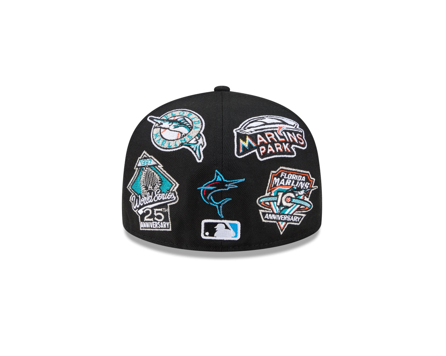 Miami Marlins MLB All Over Patch 59FIFTY New Era