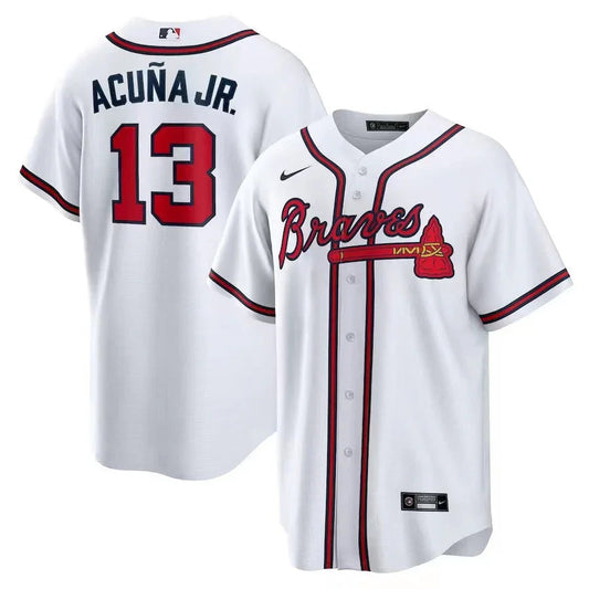 Atlanta Braves Replica White Jersey