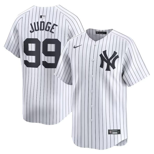 New York Yankees Nike White Aaron Judge 99 Jersey