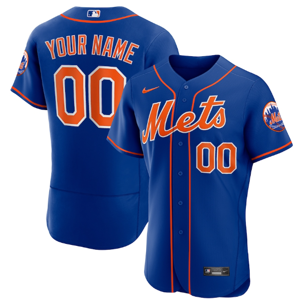 New York Mets Authentic Blue Jersey