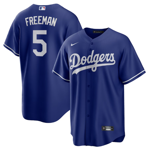 Los Angeles Dodgers Replica Blue Jersey