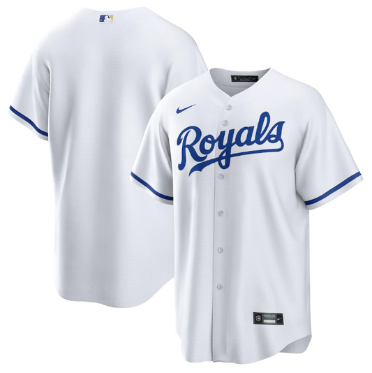 Kansas City Royals Replica White Jersey