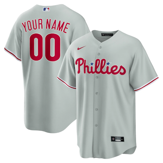 Philadelphia Phillies Replica Gray Jersey