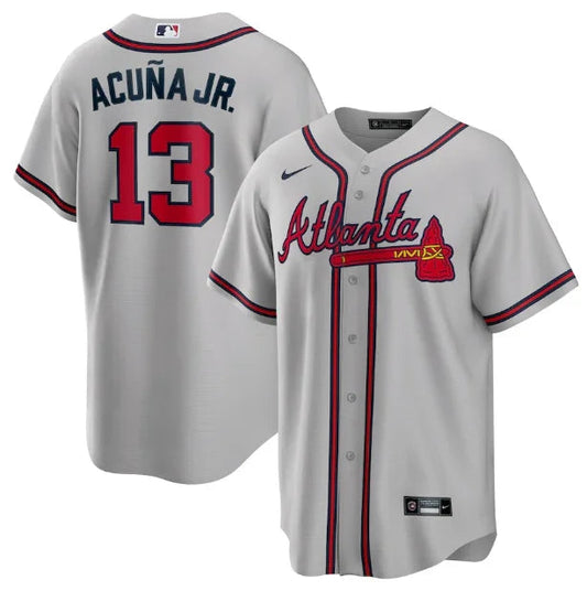Atlanta Braves Replica Gray Jersey