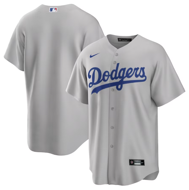 Los Angeles Dodgers Replica Gray Jersey