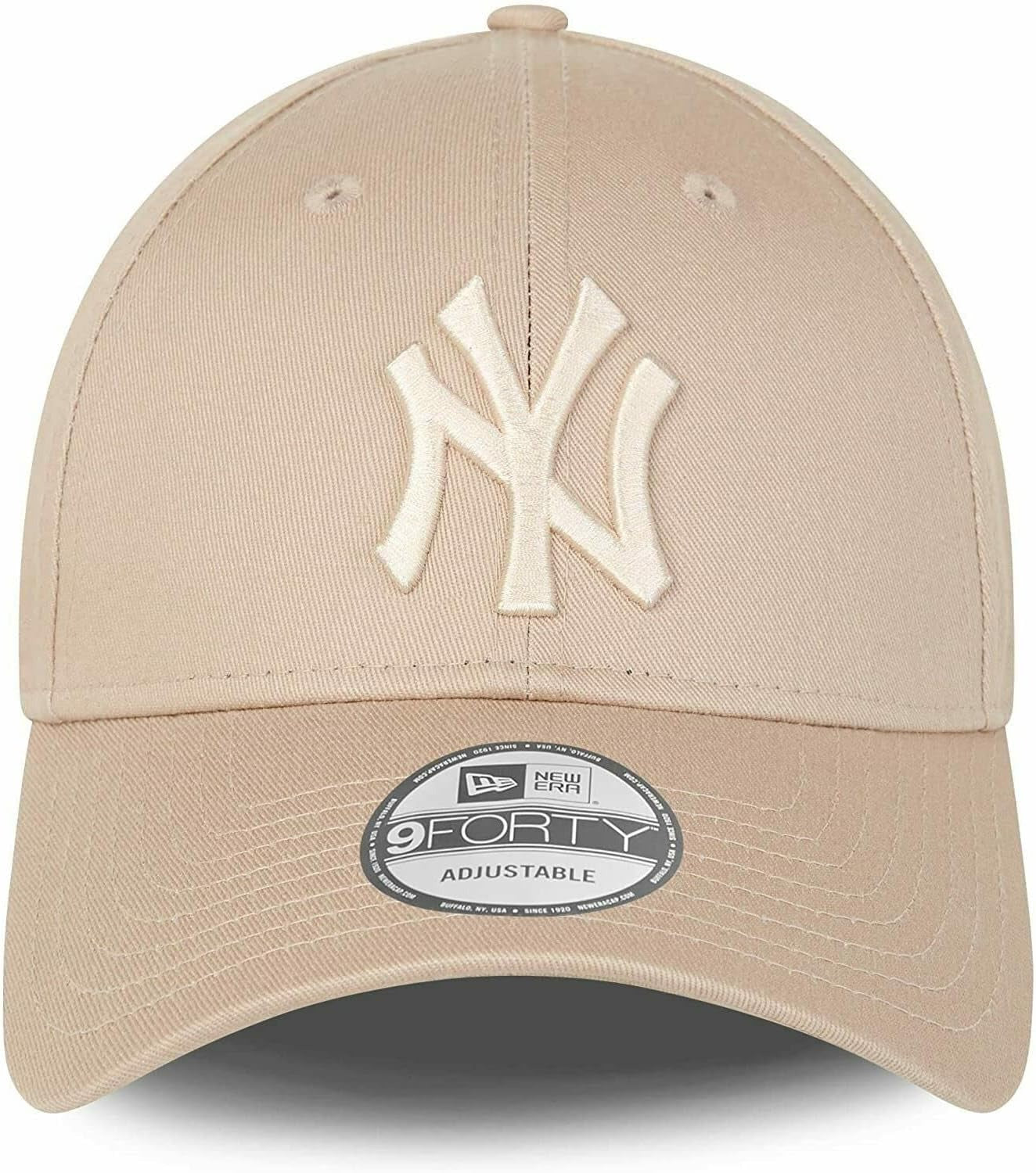 New York Yankees MLB League Essential 9FORTY Strapback New Era Cam/Stone