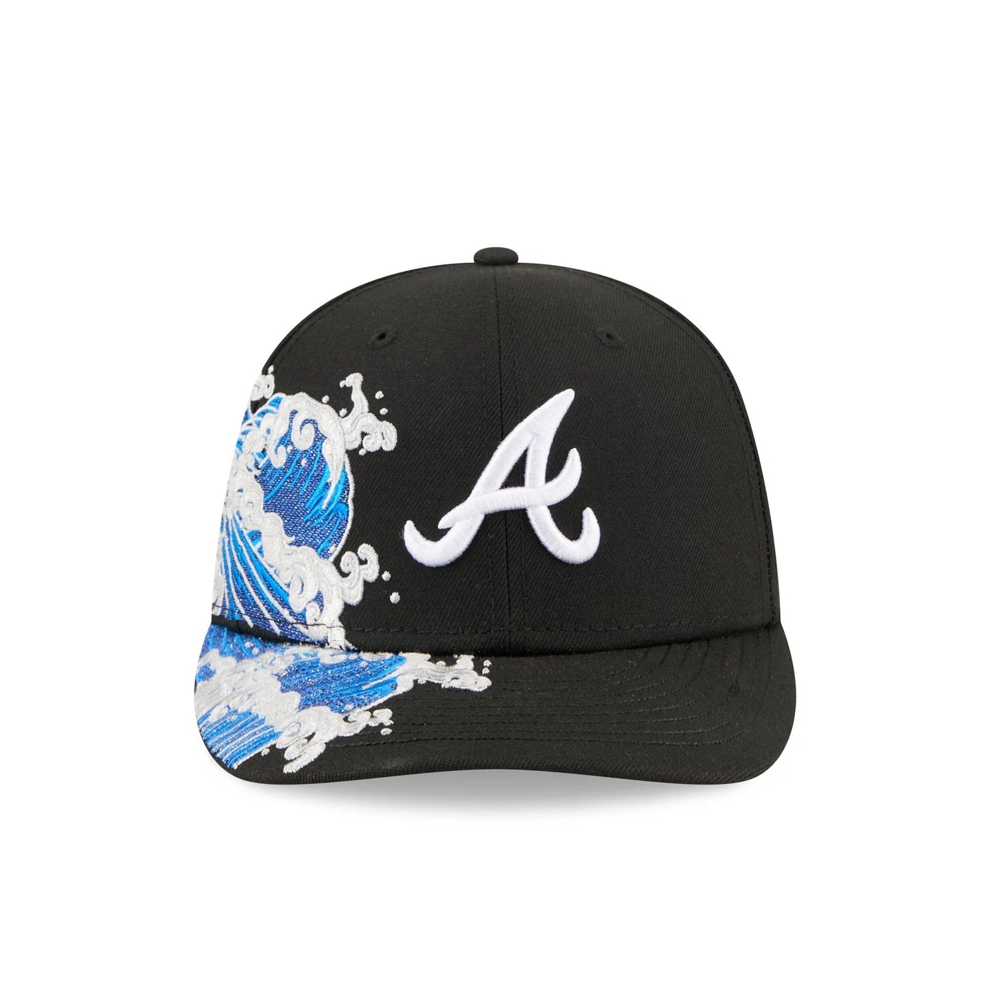 Atlanta Braves MLB Waves 59FIFTY Fitted New Era Black/White