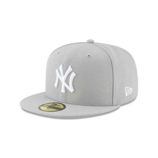 New York Yankees MLB Basic 59Fifty Fitted New Era Grey/White