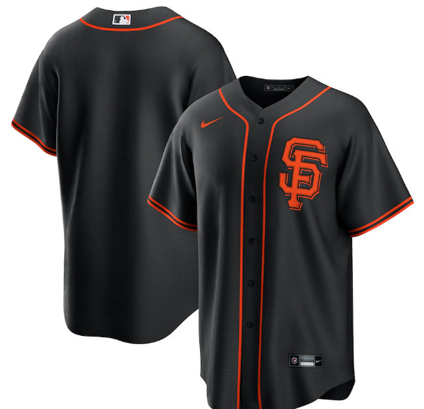 San Francisco Giants Replica Black Jersey