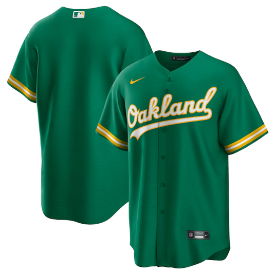 Oakland Athletics Replica Green Jersey